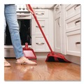 Brooms | O-Cedar 172134EA 57 in. Handle One Sweep LG Broom with Dustpan - Red/Black/Gray image number 2