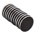Office & Office Supplies | U Brands 2911U00-12 1.25 in. Diameter Circle High Energy Magnets - Silver (12/Pack) image number 4