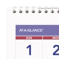Back to School Sale | AT-A-GLANCE PM11-28 14-Month: Dec 2025 to Jan 2027 12 in. x 27 in. Vertical Orientation Deluxe 3-Month Reference Wall Calendar - White Sheets image number 2