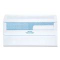 Envelopes & Mailers | Quality Park QUA24519 Double Window Redi-Seal Security-Tinted Envelope, #9, Commercial Flap, Redi-Seal Closure, 3.88 X 8.88, White, 250/carton image number 0