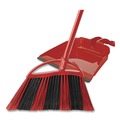 Brooms | O-Cedar 175073EA 53.88 in. Handle One Sweep Broom with Dustpan - Red/Black/Gray image number 0