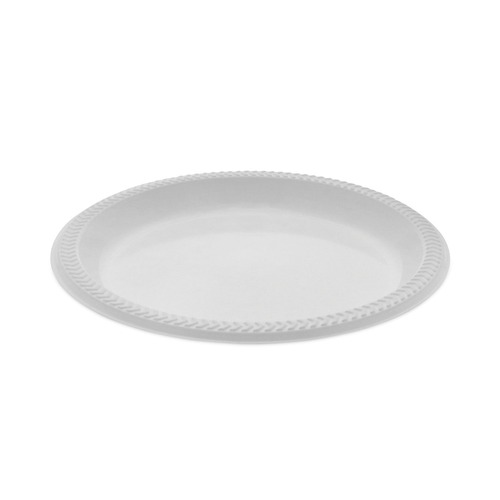Bowls and Plates | Pactiv Corp. YMI9 8.88 in. Diameter Meadoware Ops Dinnerware Plate - White (400/Carton) image number 0