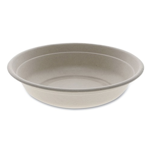Bowls and Plates | Pactiv Corp. YMC508BWL32P 32 oz EarthChoice Fiber-Blend Bagasse Dinnerware Bowl - Natural (400/Carton) image number 0