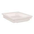 Boxes & Bins | HON HFMBIN3 Flagship 12.75 in. x 16 in. x 3 in. 1 Section Storage Bins - Translucent White image number 0