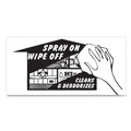 All-Purpose Cleaners | Sprayway SW031 19 oz. Aerosol Spray Crazy Clean All Purpose Cleaner - Floral Scent (12/Carton) image number 3