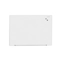 White Boards | Universal UNV43203 Frameless 48 in. x 36 in. Magnetic Glass Marker Board - White image number 0