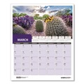 Bulletin Boards | House of Doolittle 317 14 in. x 11 in. 12-Month (Jan-Dec 2026) Recycled Succulent and Cacti Wall Calendar - Multicolor Sheets image number 3