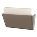 Desktop Organizers | Deflecto 63202 Unbreakable DocuPocket 14.5 in. x 3 in. x 6.5 in. Letter Size Wall File - Smoke image number 5
