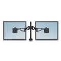 Fellowes | Fellowes Mfg Co. 8041701 Professional Series Depth Adjustable Dual Monitor Arm with 24-lb. Capacity - Black image number 0