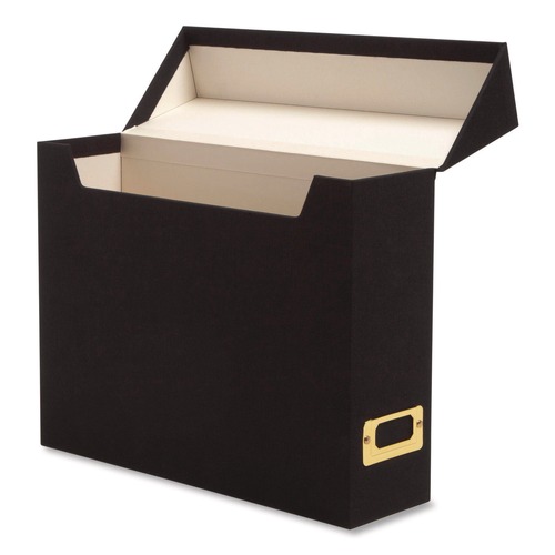 File Folders | Smead 70233 Flip Top File Box Letter Files 13 x 3.7 x 10 Charcoal image number 0