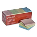 Sticky Notes & Post it | Universal UNV35695 3 in. x 3 in. Self-Stick Notes Pads - Pastel (24/Pack) image number 0