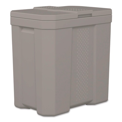 Office Filing Cabinets & Shelves | Suncast BMBX300D 23.75 in. x 15.75 in. x 23.75 in. 28 gal. Salt Box - Dove Gray image number 0