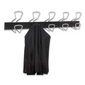 Wall Racks & Hooks | Alba PMPRO5M 29.92 in. x 2.95 in. x 6.45 in. 22 lb Capacity Metal Wall-Mount Coat Hooks - Silver image number 2