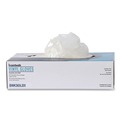 Disposable Gloves | Boardwalk BWK365LBX Disposable Powder-Free Vinyl Gloves - Large, Clear (100/Box) image number 2