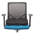 Office Furniture Accessories | Kensington K55807WW Premium Cool-Gel Seat Cushion, 17.5 x 14.5 x 3.1, Black image number 3