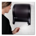 Toilet Paper Dispensers | San Jamar T8000TBK Tear-N-Dry 11.75 in. x 9.13 in. x 14.44 in. Essence Classic Automatic Dispenser - Black Pearl image number 6