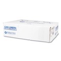  | Inteplast Group S243308K 16 Gallon 8 mic 24 in. x 33 in. High-Density Commercial Can Liners - Black (50 Bags/Roll, 20 Interleaved Rolls/Carton) image number 4