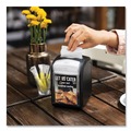 Paper Towel Holders | Tork 800723 Xpressnap Fit 4 x 6 x 7 Starter Pack - Black image number 3