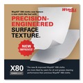 Paper Towels and Napkins | WypAll 41025 12.4 in. x 12.2 in. Power Clean Jumbo Roll X80 Heavy Duty Cloths - White (475/Roll) image number 5