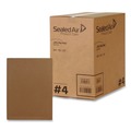 Envelopes & Mailers | Sealed Air 89273 9.5 x 13 Jiffy Rigi Square Flap Self-Adhesive Bag Mailer - Natural Kraft (200/Carton) image number 0
