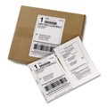 Labels | Avery 27900 5.06 in. x 7.63 in. Inkjet/Laser Printers Shipping Labels with Paper Receipt Bulk Pack - White (100/Box) image number 1