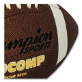 Clearance Center | Champion Sports CF100 Pro Composite Football - Brown/Official Size image number 4