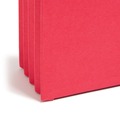 File Jackets & Sleeves | Smead 73231 3.5 in. Expansion Colored File Pockets - Letter Size, Red image number 5
