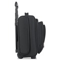 Office & Office Supplies | SOLO B64-4 16.14 in. x 6.69 in. x 13.78 in. Ballistic Polyester Classic Rolling Overnighter Case Fits Devices Up to 15.6 in. - Black image number 2
