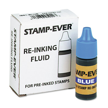 Trodat IB61 7 mL Bottle Refill Ink for Clik and Universal Stamps - Blue