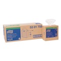 Cleaning Cloths | Tork 5301755 8.46 in. x 16.13 in. Heavy-Duty Cleaning Cloth - White (5/Carton) image number 0