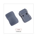 Back to School Sale | Universal UNV08221 Deluxe Recycled Cubicle Clips with 40 Sheets Capacity - Charcoal (24/Pack) image number 4