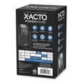 Pencil Sharpeners | X-ACTO 1799X 3 in. x 3 in. x 7 in. AC-Powered Powerhouse Office Electric Pencil Sharpener - Black/Silver/Smoke image number 1