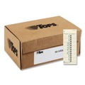 Just Launched | TOPS 1259 3.5 in. x 9 in. 1-Side Time Clock Cards Replacement for M-33 (500/Box) image number 2