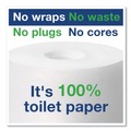 Toilet Paper | Tork 472880 Advanced 2-Ply Coreless High Capacity Bath Tissue - White (36/Carton) image number 8