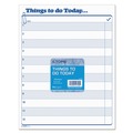 Notebooks & Pads | TOPS 2170 100 Forms 8.5 in. x 11 in. One-Part (No Copies) "Things To Do Today" Daily Agenda Pad (1-Pad) image number 3