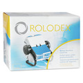 Pens | Rolodex 67236 Holds 400 2.63 in. x 4 Cards 6.5 in. x 5.61 in. x 5.08 in. Open Rotary Metal Business Card File with 24 Guides - Black image number 2
