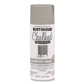 Painting | Rust-Oleum 302593 12 oz Ultra Matte Chalked Paint - Matte Country Gray image number 0