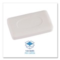 Hand Soaps | Boardwalk BWKNO3UNWRAPA No. 3 Face and Body Amenity Soap - Floral Scent (144/Carton) image number 4