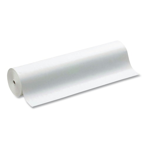 Packaging Materials | Pacon P0057015 Fadeless 48 in. x 50 ft. 50 lbs. Bond Weight Paper Roll - White (1-Roll) image number 0