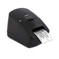 Label Makers | Brother QL600 QL-600 5.1 in. x 8.8 in. x 6.1 in. 44 Labels/Min Print Speed Economic Desktop Label Printer image number 2