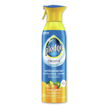  | Pledge 307951EA 9.7 oz Aerosol Spray Multi Surface Antibacterial Everyday Cleaner