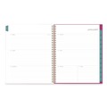 Notebooks & Pads | Blue Sky 140945 11 in. x 8.5 in. 12-Month (Jan to Dec): 2026 Kelly Ventura Magenta Bloom Weekly/Monthly Planner - Floral Artwork, Multicolor Cover image number 3