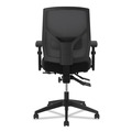 Office Chairs | HON HVL582.ES10.T 19 in. to 22 in. Seat Height 250 lbs. Capacity High-Back Task Chair - Black image number 5
