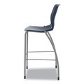 Office & Office Supplies | HON HMG5.N.E.RE.PLAT Motivate Four-Leg 30 in. Seat Height Supports Up to 300 lb Cafe Height Stool - Regatta Seat/Back, Platinum Base image number 1
