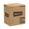 | SOLO 370W-2050 10 oz. Single-Sided Poly Paper Hot Cups - White (1000/Carton) image number 3