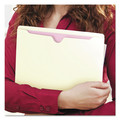 File Folders | Smead 76500 2-Ply Straight Tab Legal Size File Jackets - Manila (100/Box) image number 2