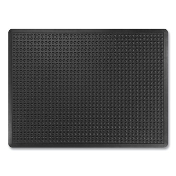 FLOOR MATS | Apache Mills 39097090030000400 36 in. x 48 in. Bubble Flex Rectangular Anti-Fatigue Mat - Black