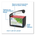 Paper Towels and Napkins | Tork 6232100 7.9 x 5.6 x 7.9 Xpressnap Tabletop Napkin Dispenser - Black image number 1