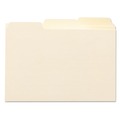 Just Launched | Smead 56030 4 in. x 6 in. 1/3-Cut Top Tab Card Guides - Manila (100/Box) image number 0
