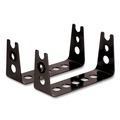 Monitor Stands | Allsop 31480 Metal Art 4.75 in. x 8.75 in. x 2.5 in. Monitor Stand Risers - Black image number 1